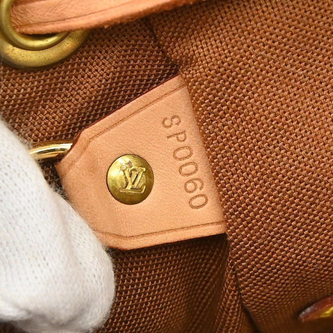 Louis Vuitton Montsouris MM in Tela Monogram Marrone Vintage