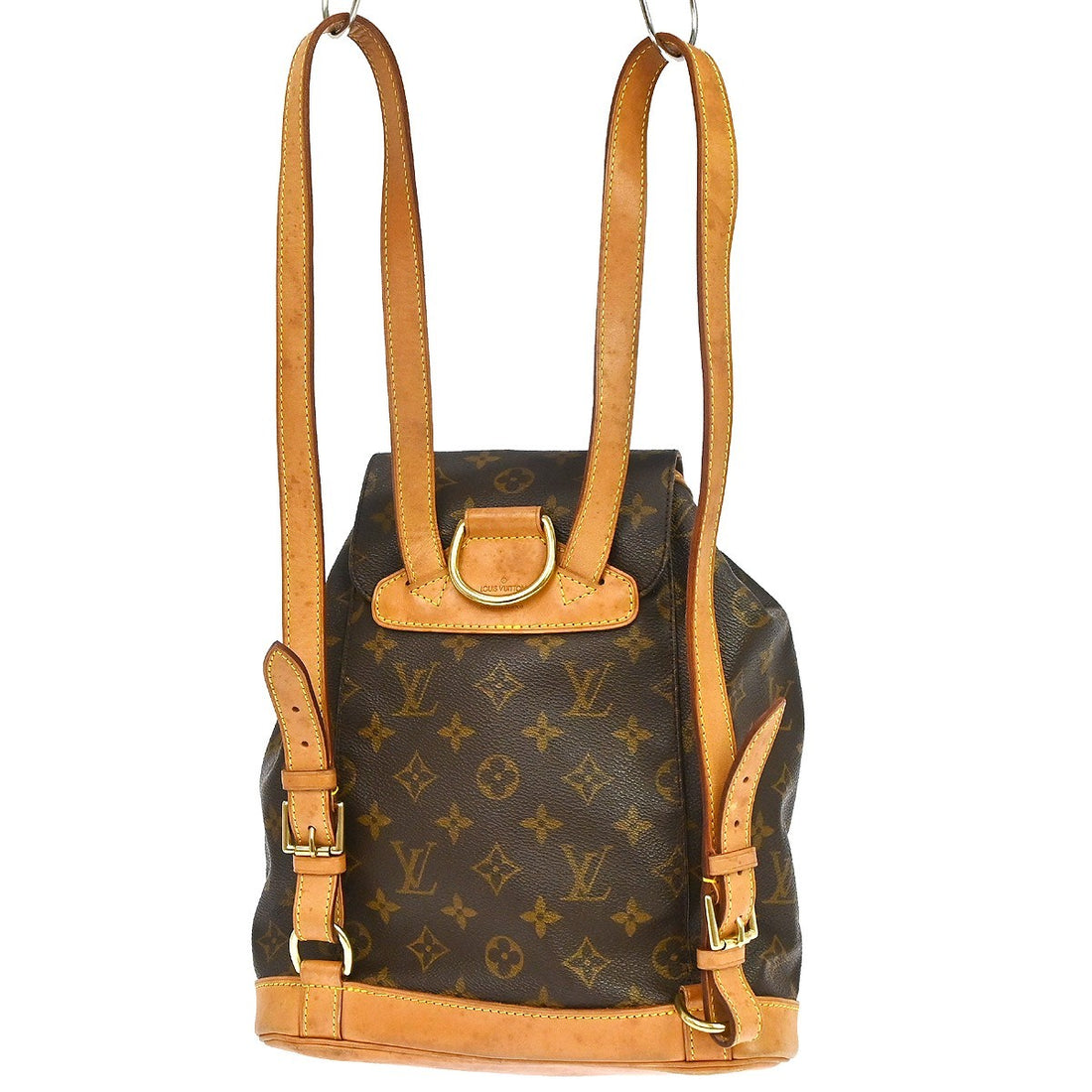 Louis Vuitton Montsouris MM in Tela Monogram Marrone Vintage