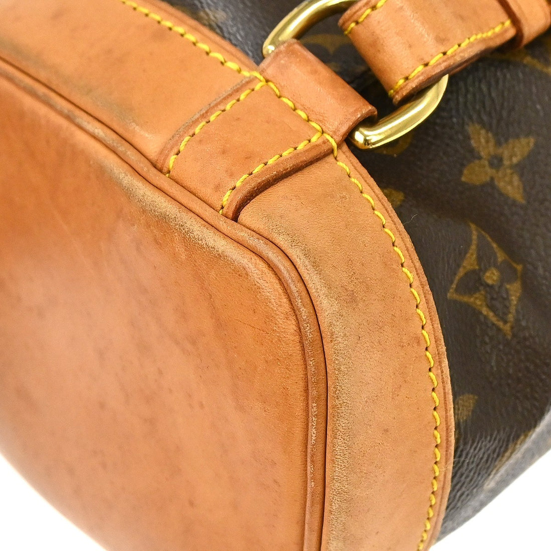 Louis Vuitton Montsouris MM in Tela Monogram Marrone Vintage