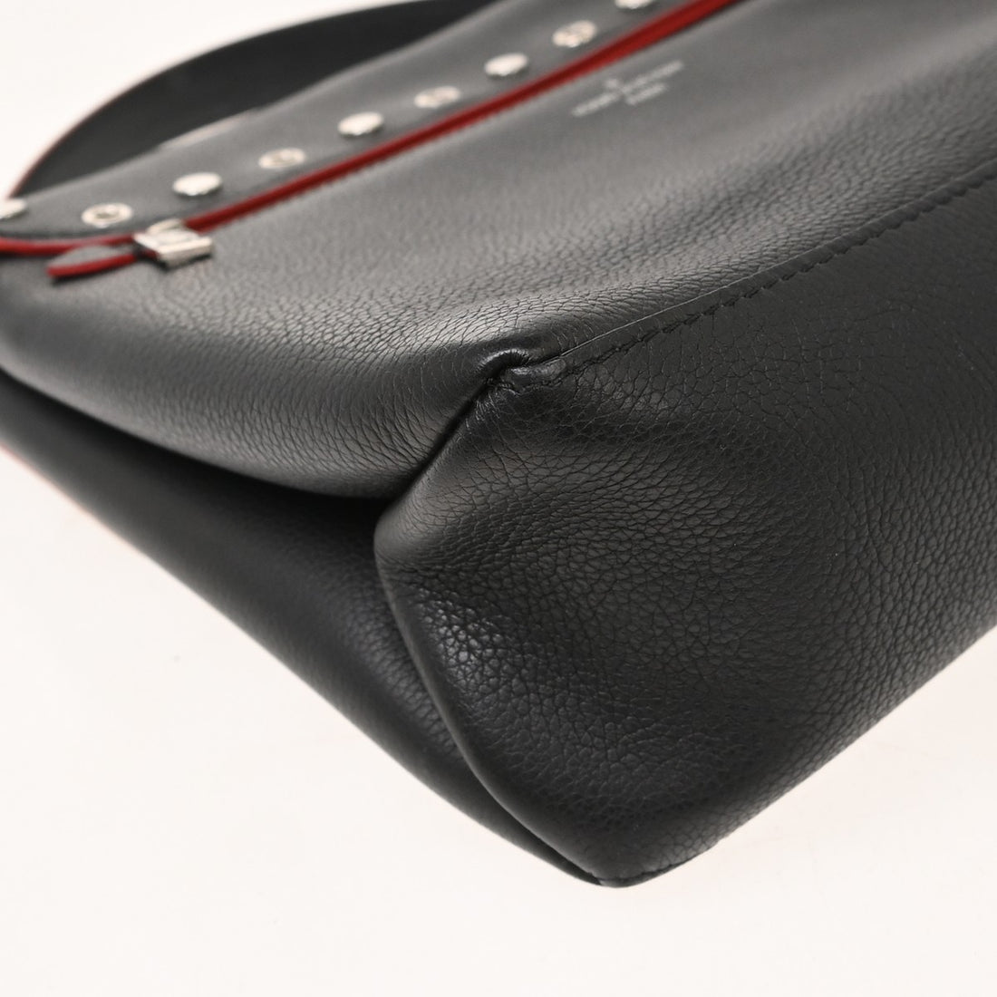 Louis Vuitton Mylockme 2way a Tracolla in Pelle Nera Vintage