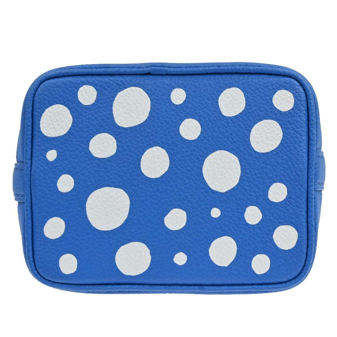 Louis Vuitton Nano Noé x Yayoi Kusama in Pelle Blu Vintage