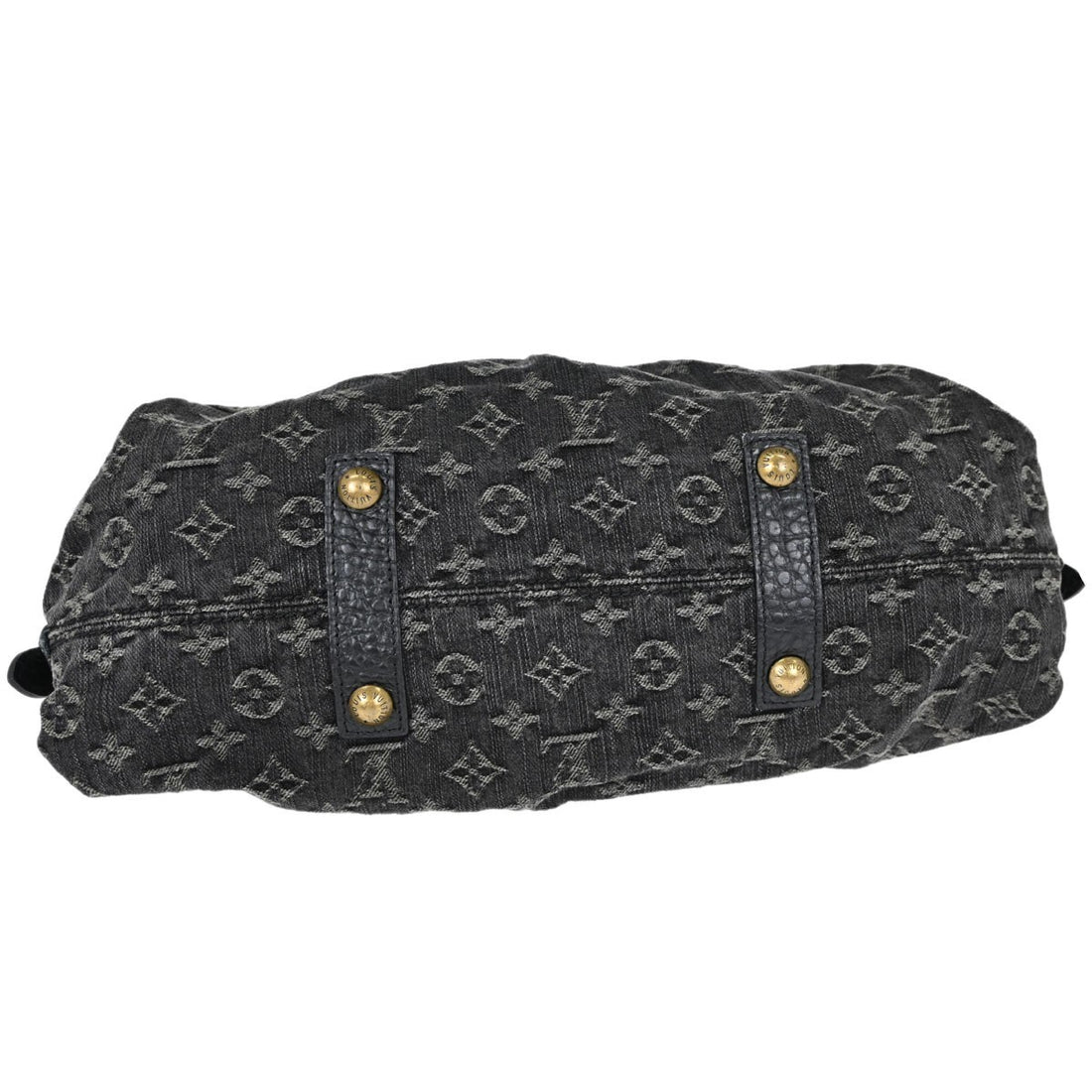 Louis Vuitton Neo Cabby MM in Denim Monogram Nero Vintage
