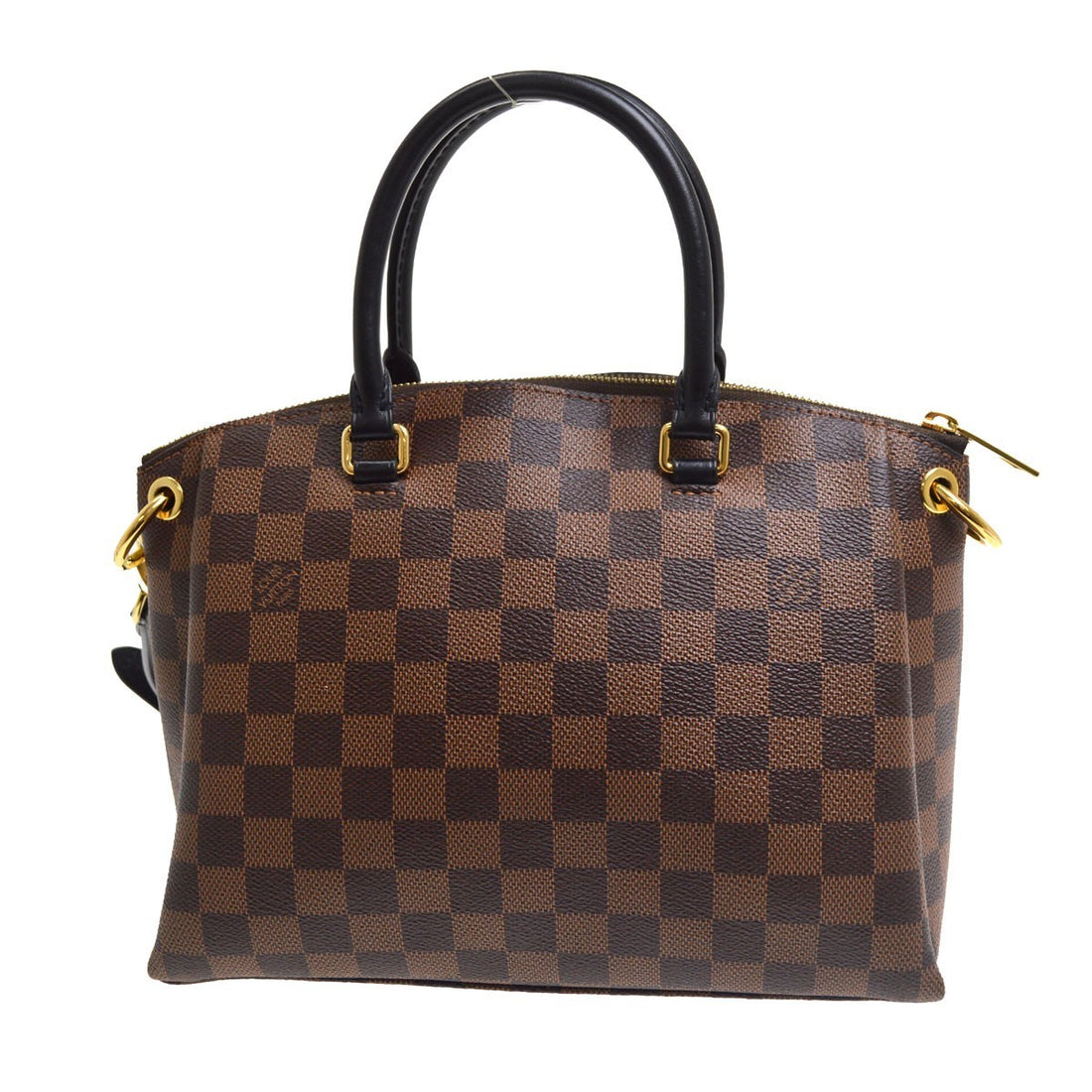 Louis Vuitton Odéon Tote PM in Tela Damier Ebène Marrone Vintage