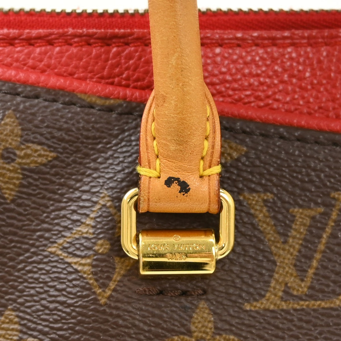 Louis Vuitton Pallas MM in Tela Monogram Marrone Vintage