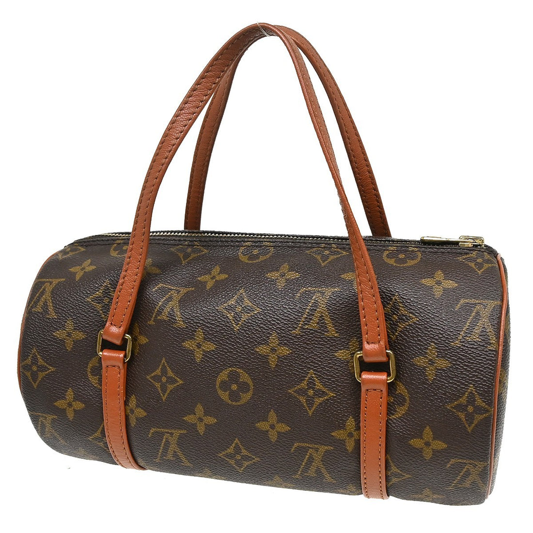 Louis Vuitton Papillon 26 in Tela Monogram Marrone Vintage