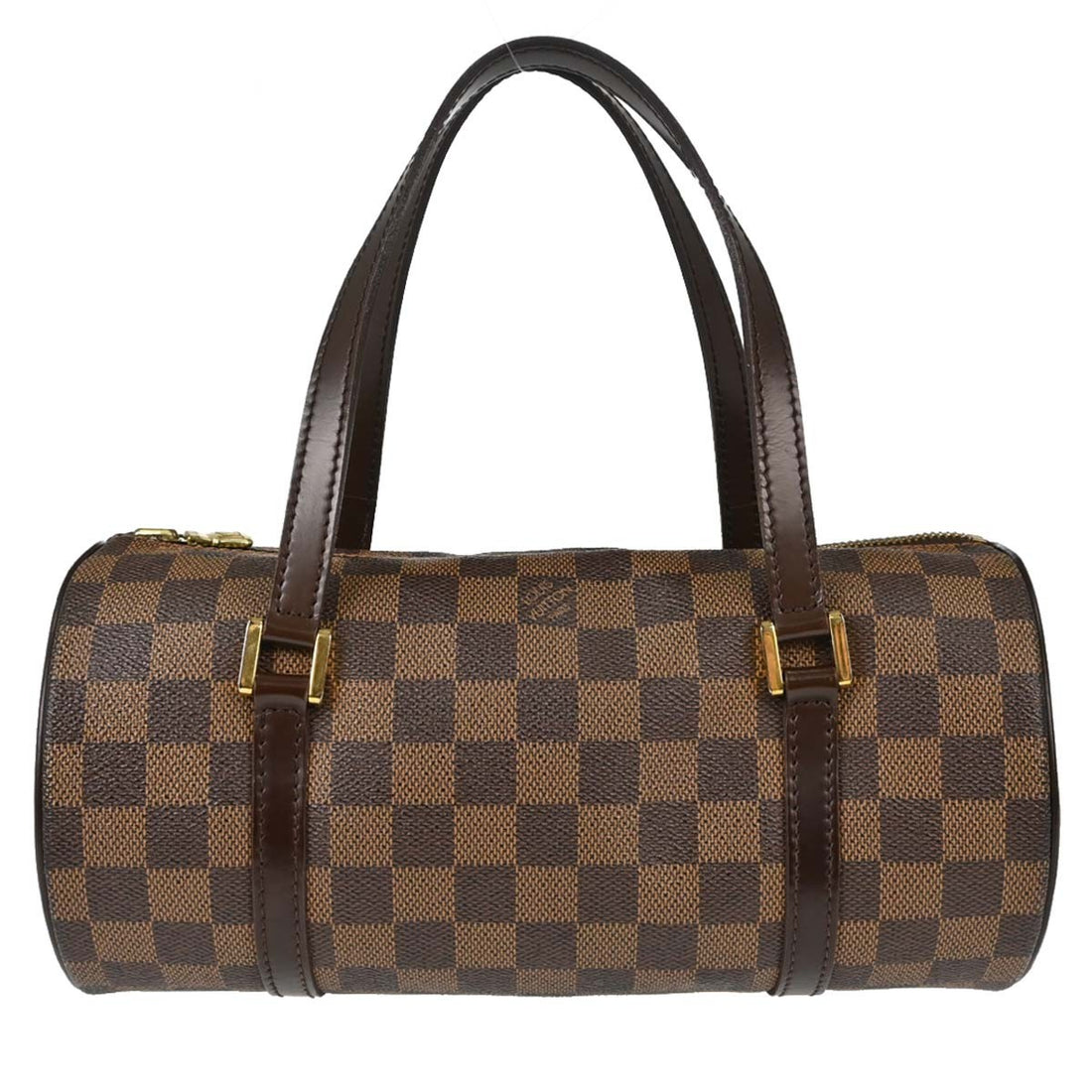 Louis Vuitton Papillon 26 in Tela Damier Ebène Marrone Vintage