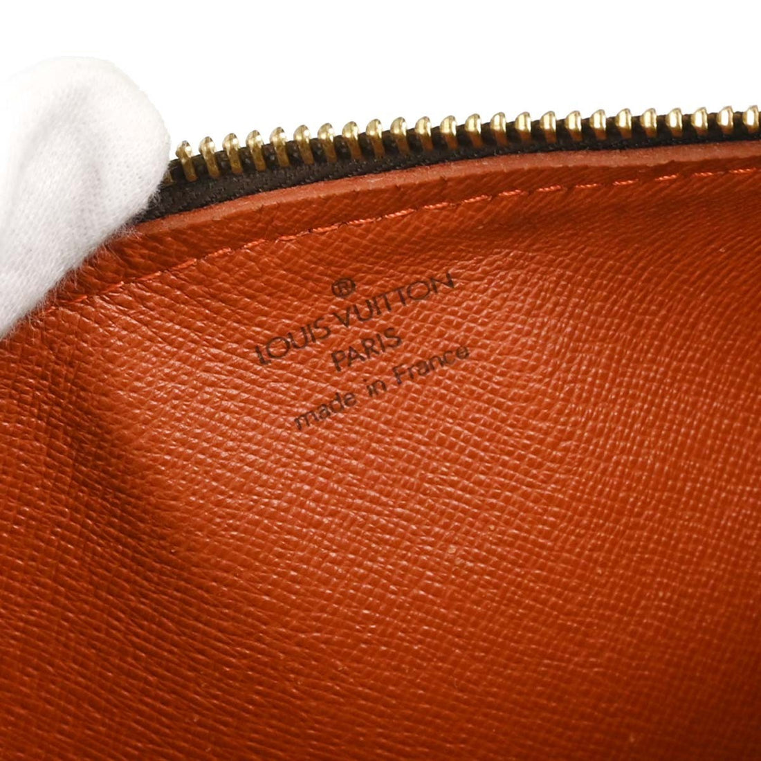 Louis Vuitton Papillon 26 in Tela Damier Ebène Marrone Vintage