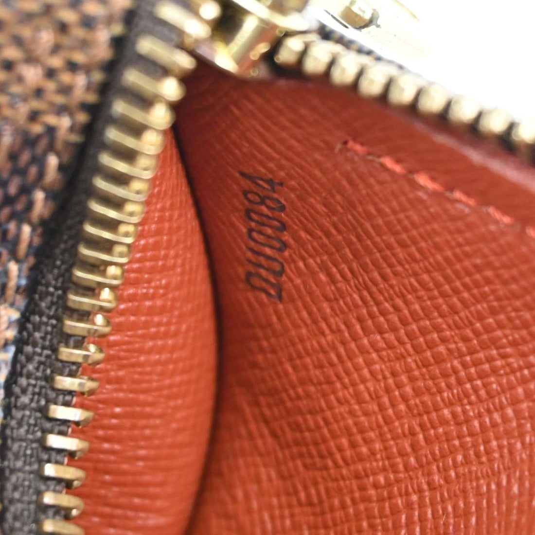 Louis Vuitton Papillon 26 in Tela Damier Ebène Marrone Vintage