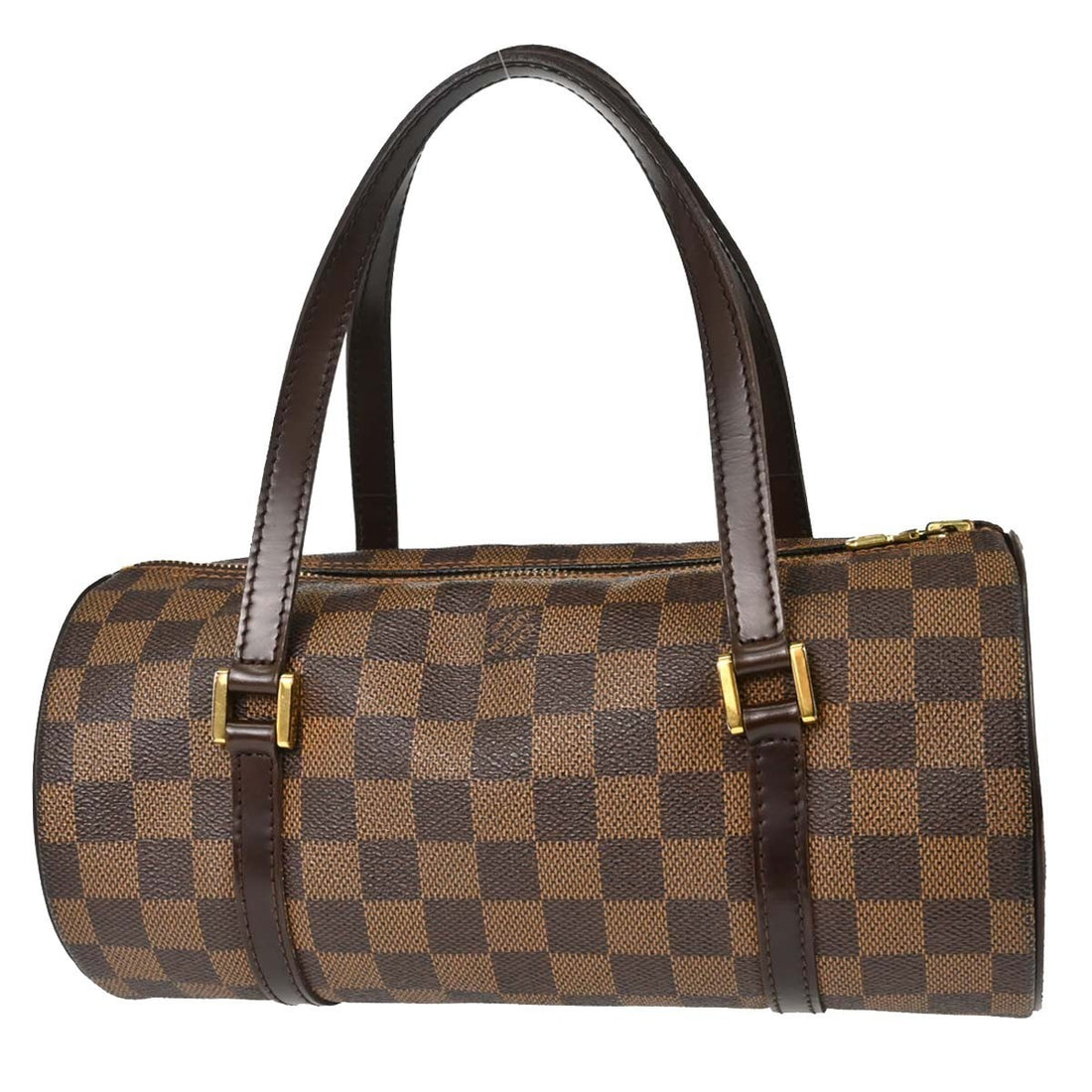 Louis Vuitton Papillon 26 in Tela Damier Ebène Marrone Vintage