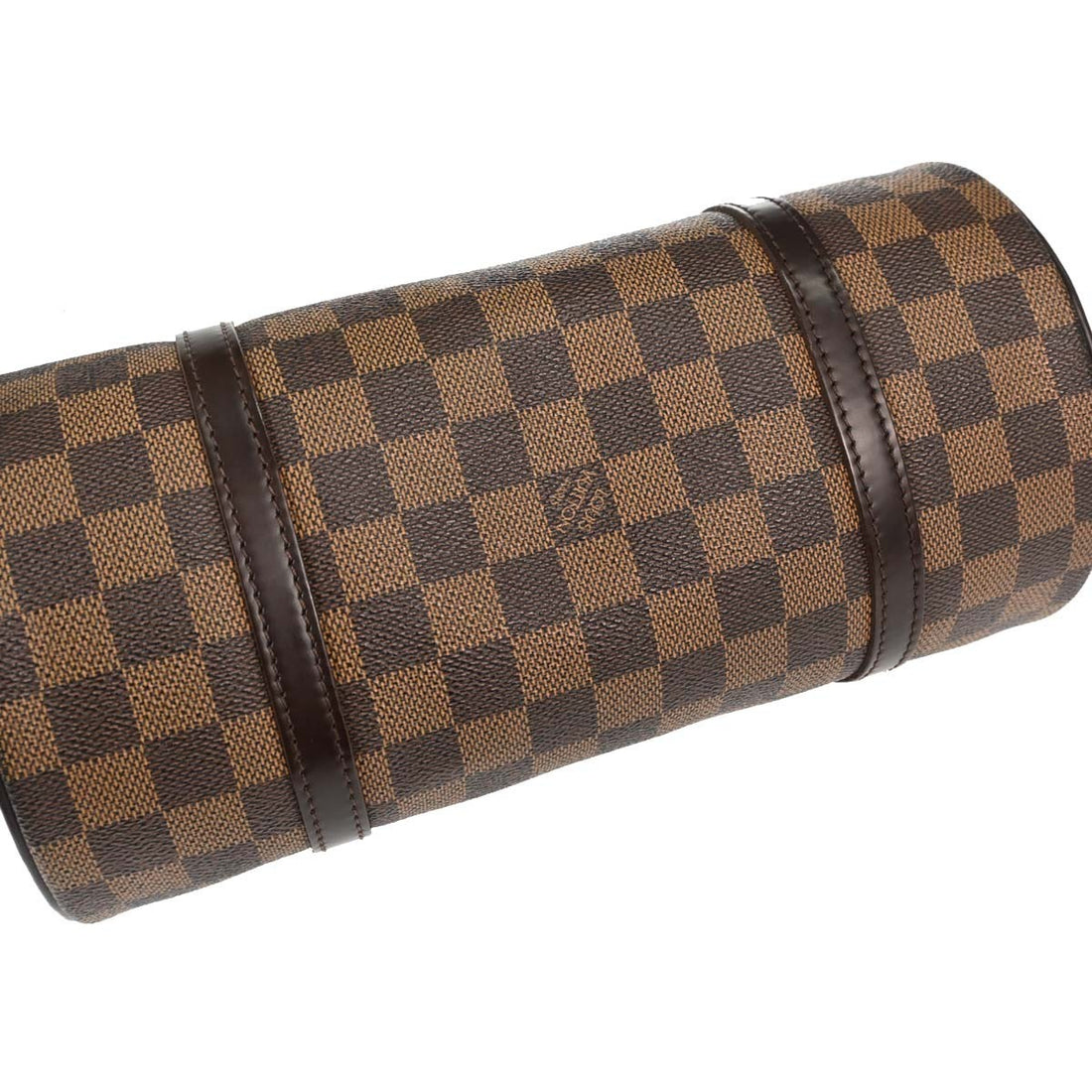Louis Vuitton Papillon 26 in Tela Damier Ebène Marrone Vintage