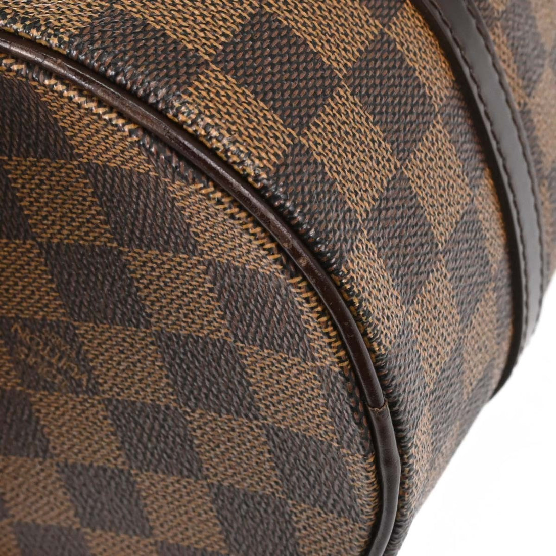 Louis Vuitton Papillon 26 in Tela Damier Ebène Marrone Vintage