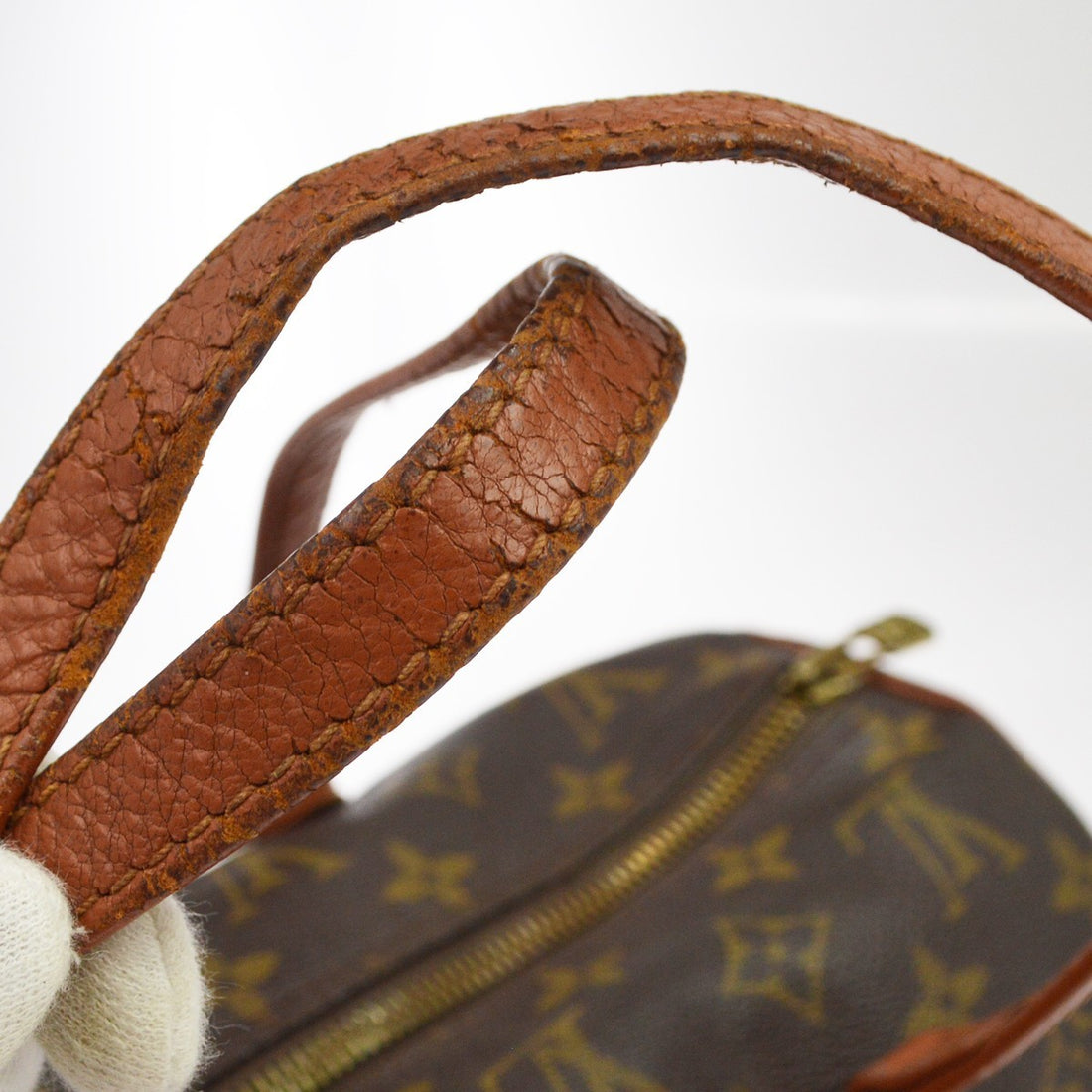 Louis Vuitton Papillon 30 in Tela Monogram Marrone Vintage