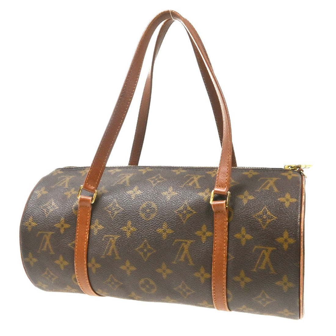 Louis Vuitton Papillon 30 in Tela Monogram Marrone Vintage