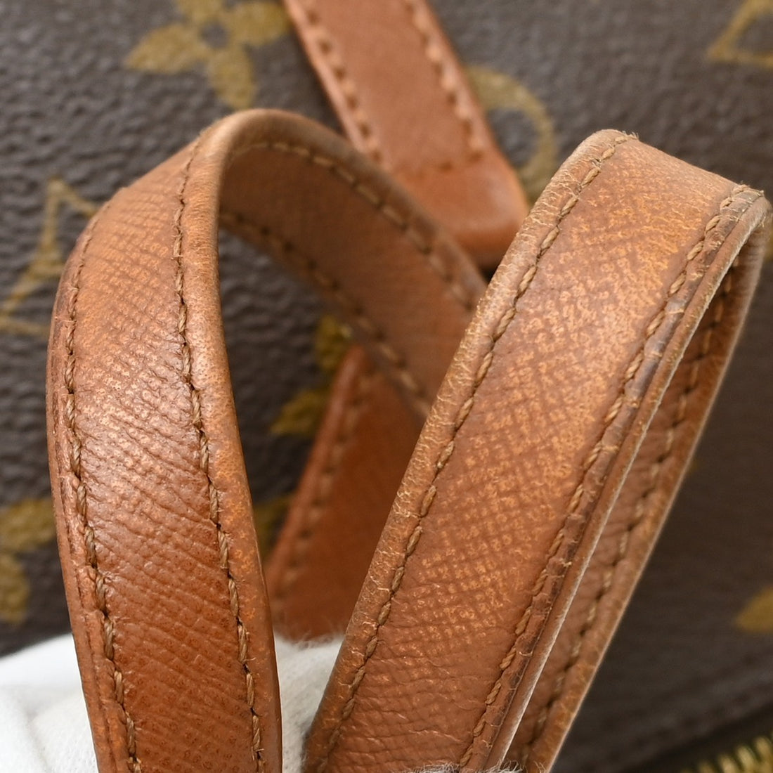 Louis Vuitton Papillon 30 in Tela Monogram Marrone Vintage