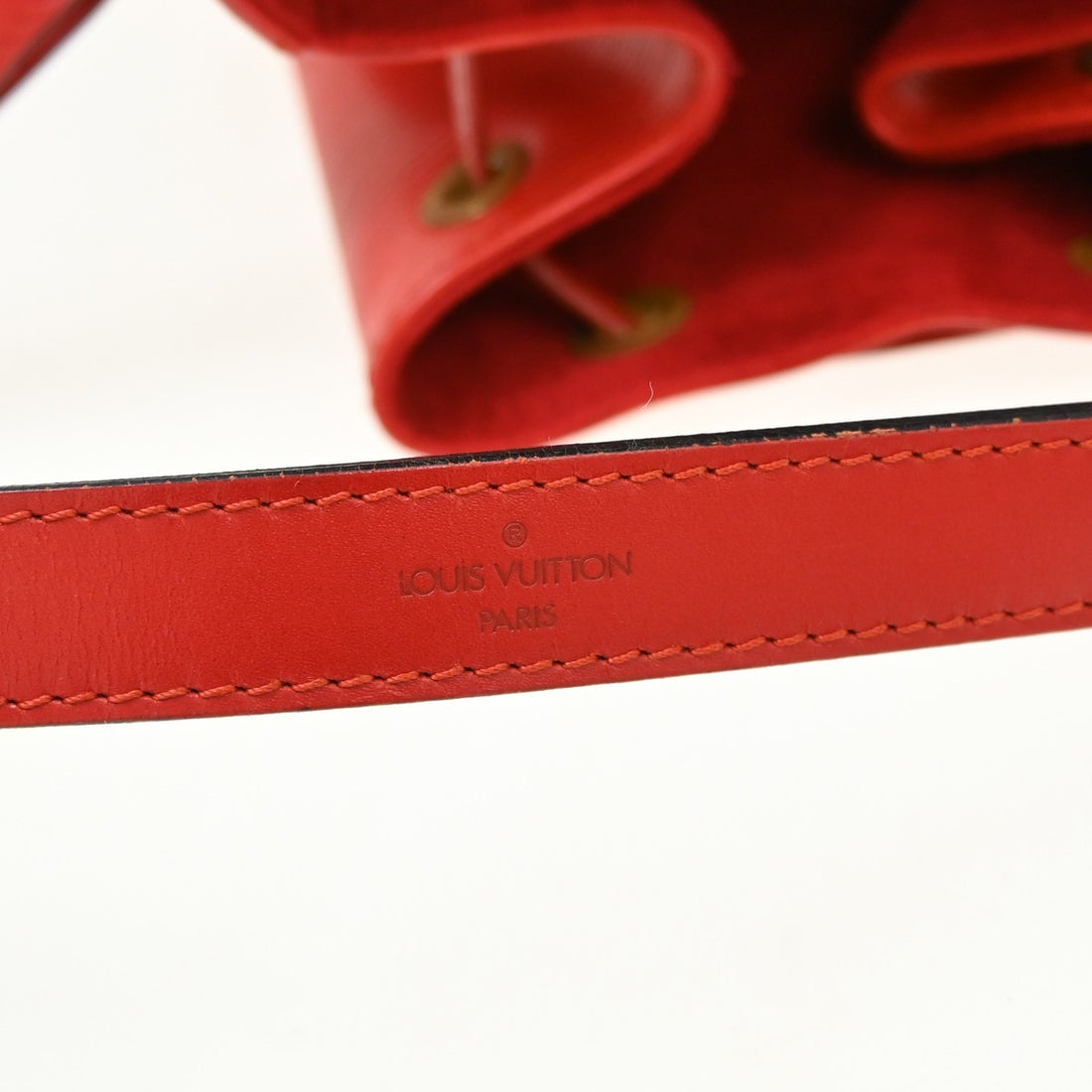 Louis Vuitton Petit Noé in Pelle Epi Rosso Vintage