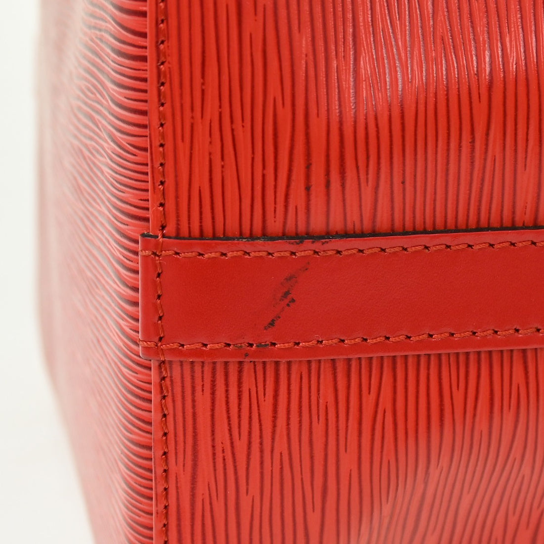 Louis Vuitton Petit Noé in Pelle Epi Rosso Vintage