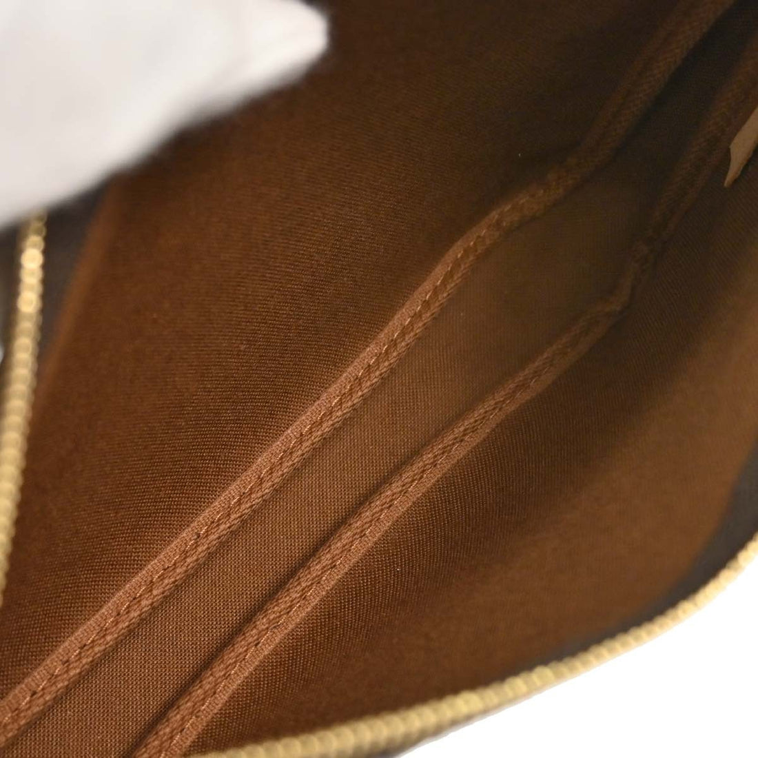 Louis Vuitton Pochette Accessoires in Tela Monogram Marrone Vintage