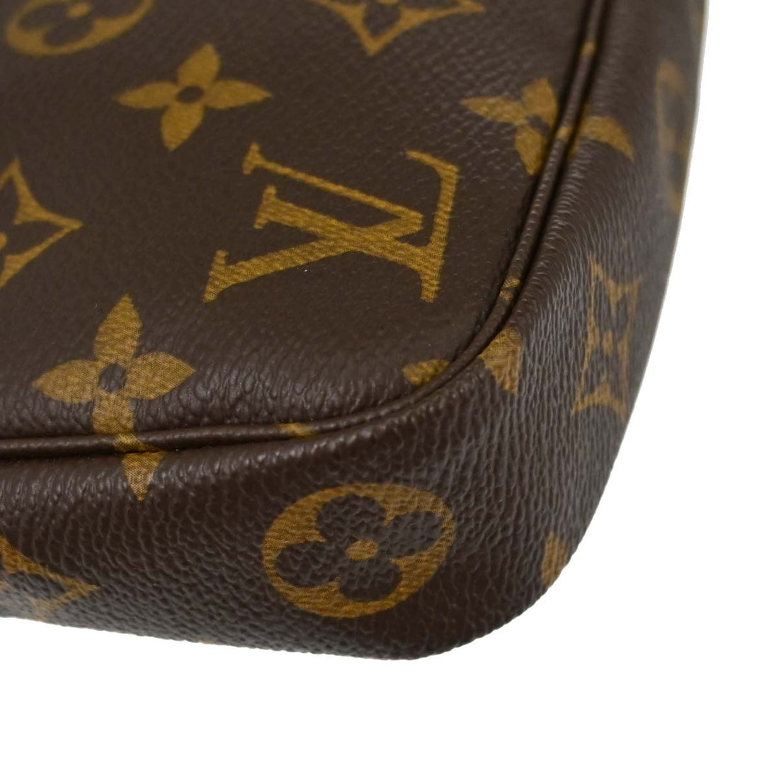 Louis Vuitton Pochette Accessoires in Tela Monogram Marrone Vintage
