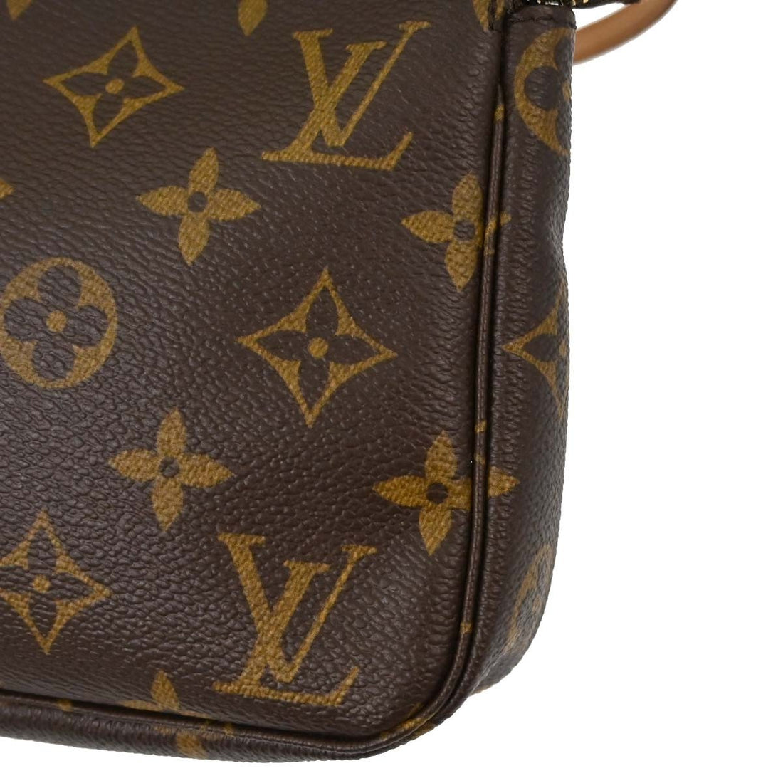 Louis Vuitton Pochette Accessoires in Tela Monogram Marrone Vintage