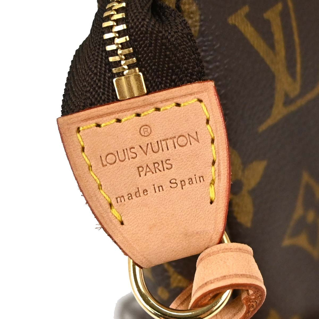 Louis Vuitton Pochette Accessoires in Tela Monogram Marrone Vintage