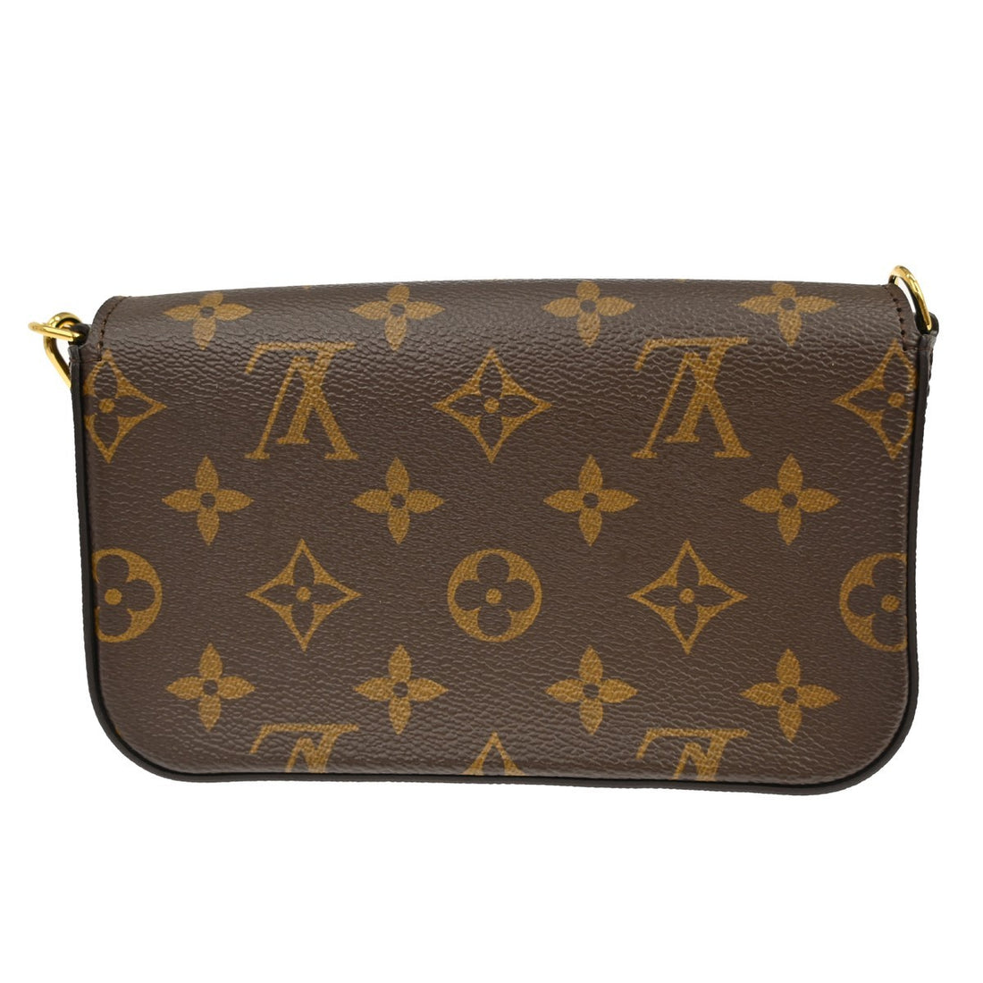 Louis Vuitton Pochette Félicie in Tela Monogram Marrone Vintage