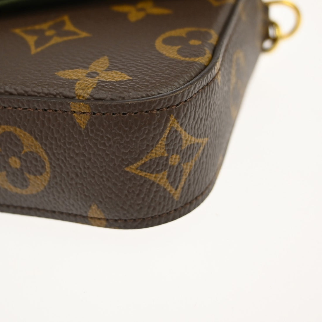 Louis Vuitton Pochette Félicie in Tela Monogram Marrone Vintage