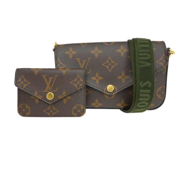 Louis Vuitton Pochette Félicie in Tela Monogram Marrone Vintage