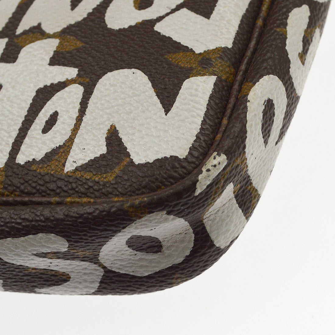 Louis Vuitton Pochette Graffiti in Tela Monogram Graffiti Marrone Vintage