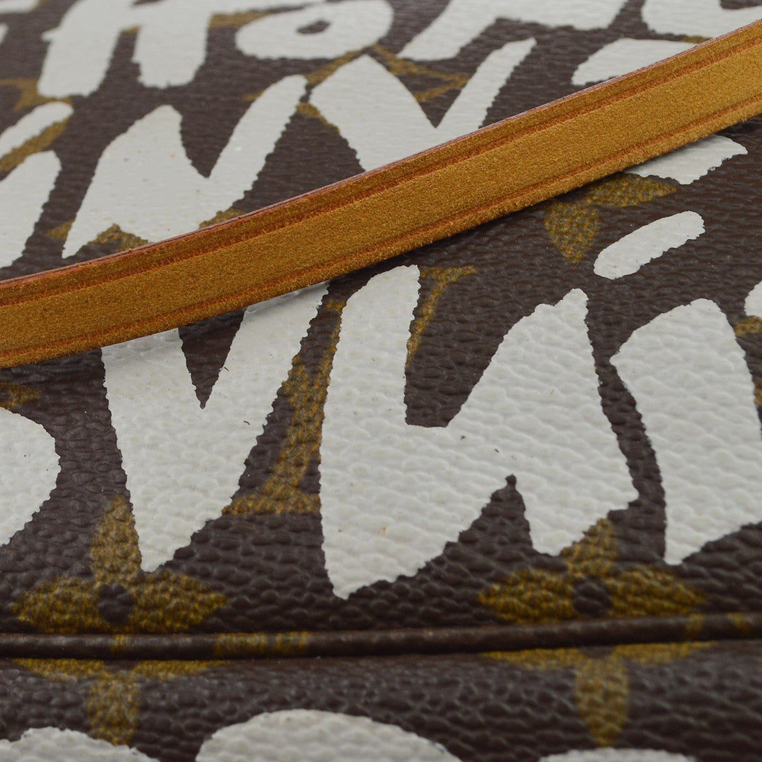 Louis Vuitton Pochette Graffiti in Tela Monogram Graffiti Marrone Vintage