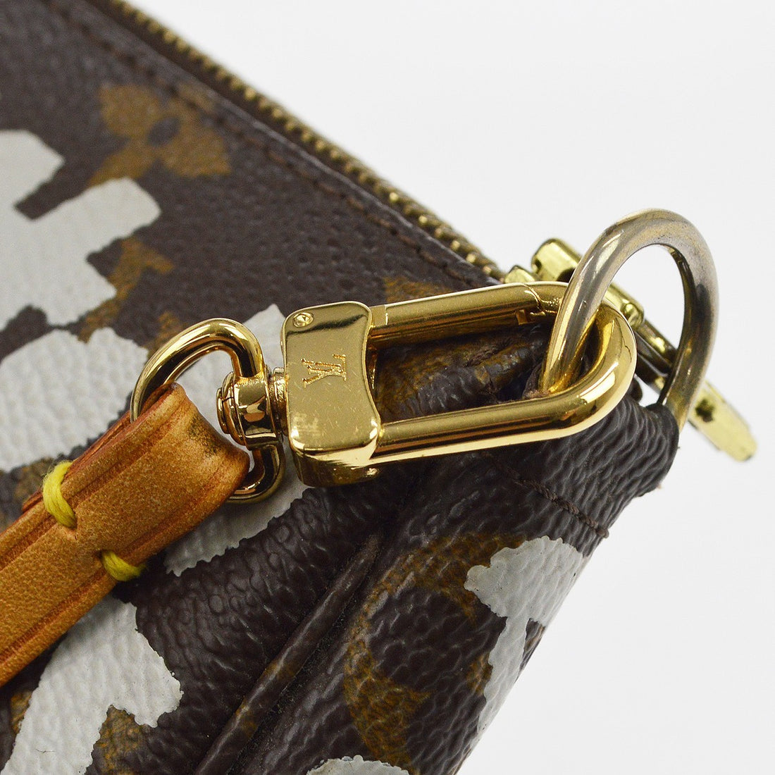 Louis Vuitton Pochette Graffiti in Tela Monogram Graffiti Marrone Vintage