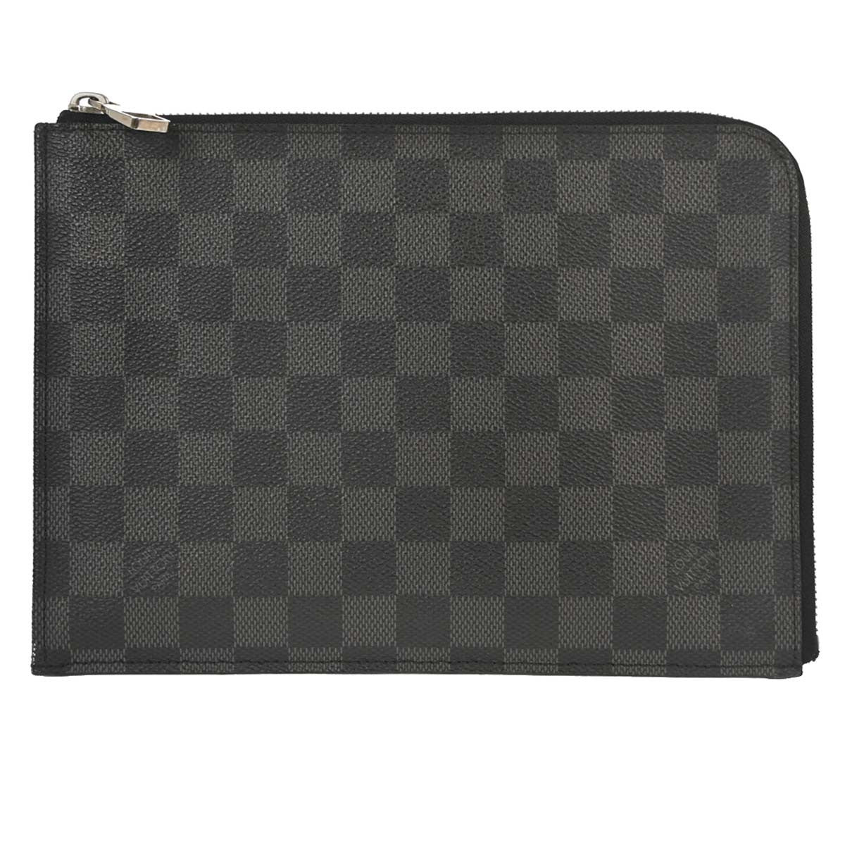Louis Vuitton Pochette Jour PM in Tela Damier Graphite Grigio Graphite Vintage