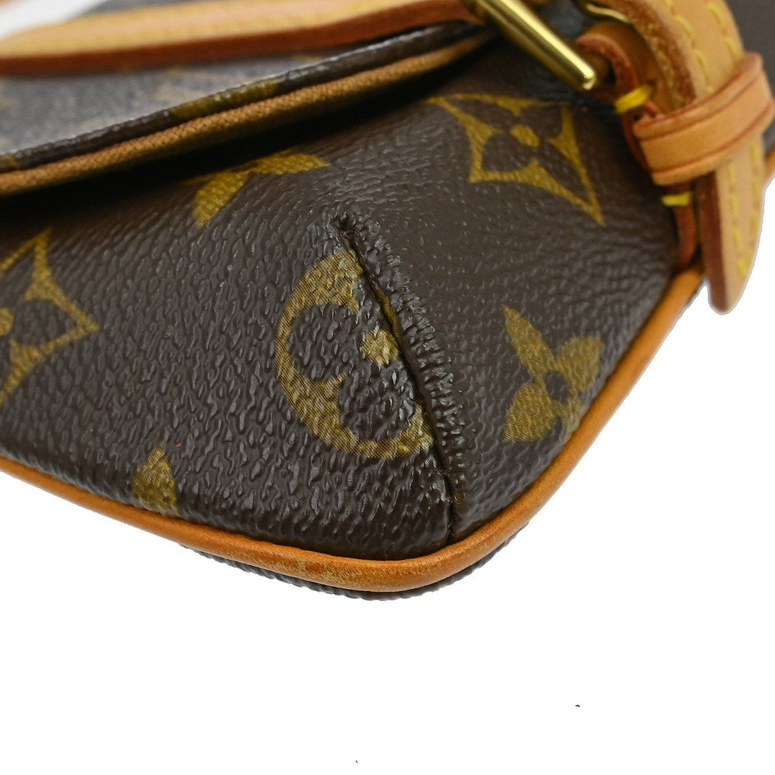 Louis Vuitton Pochette Marelle in Tela Monogram Marrone Vintage
