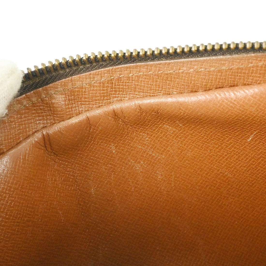 Louis Vuitton Pochette Marly Dragonne PM in Tela Monogram Marrone Vintage