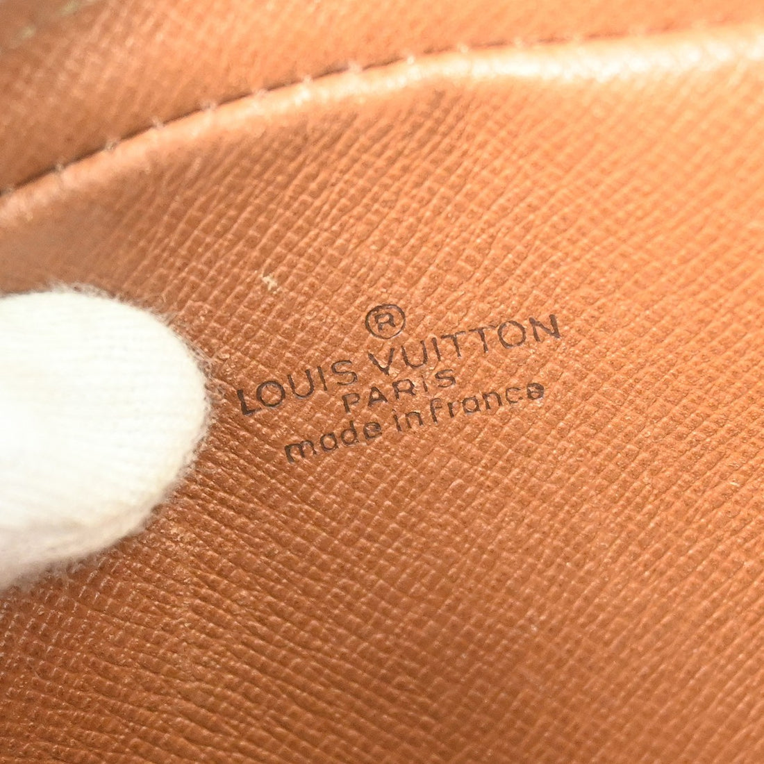 Louis Vuitton Pochette Marly Dragonne PM in Tela Monogram Marrone Vintage