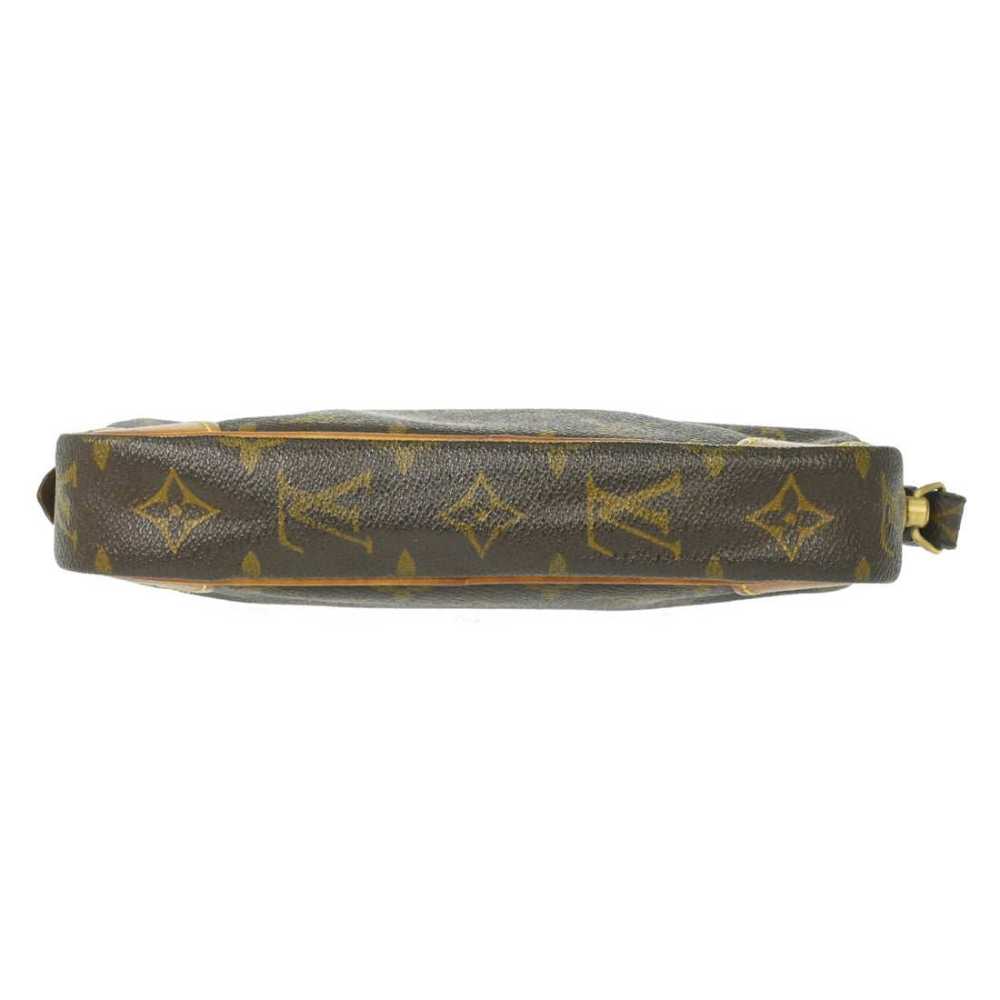 Louis Vuitton Pochette Marly Dragonne PM in Tela Monogram Marrone Vintage