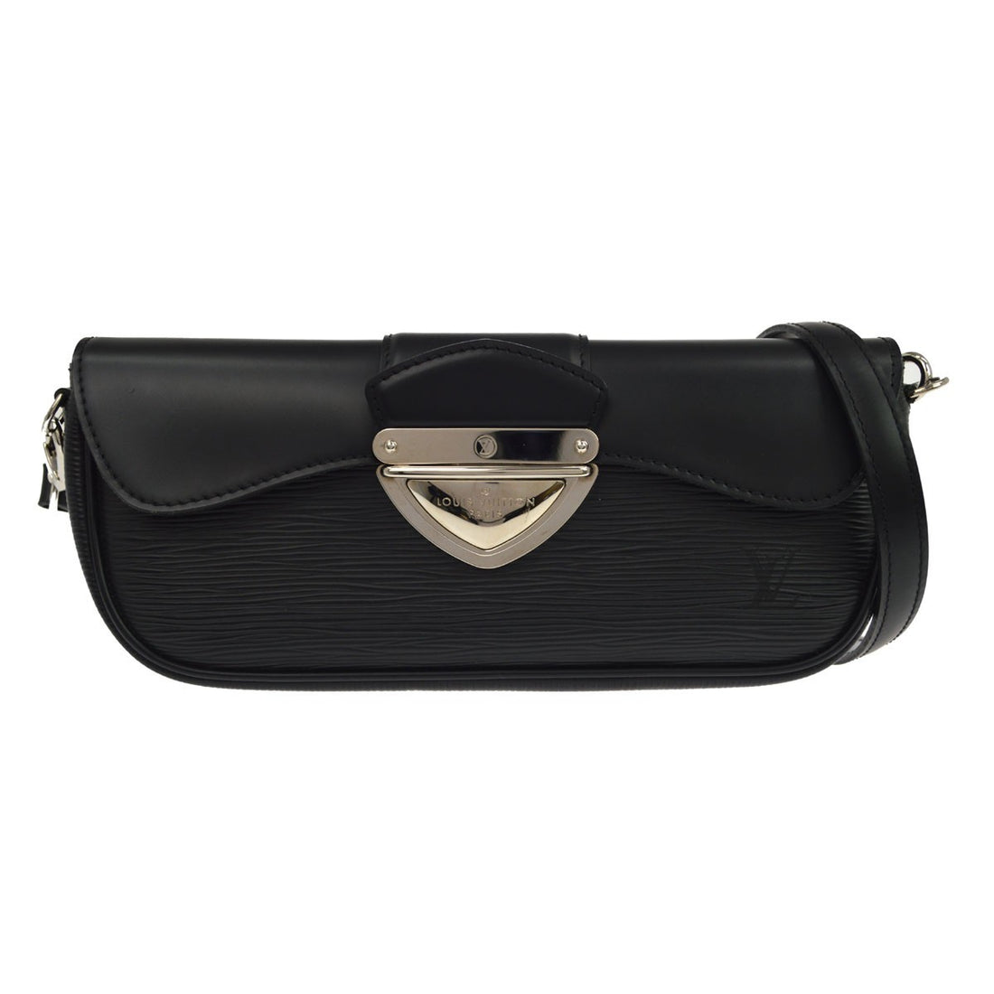 Louis Vuitton Pochette Montaigne in Pelle Epi Nera Vintage
