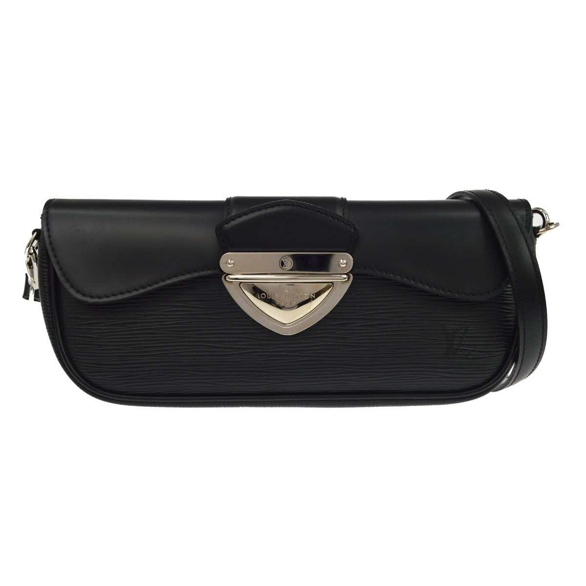 Louis Vuitton Pochette Montaigne in Pelle Epi Nera Vintage