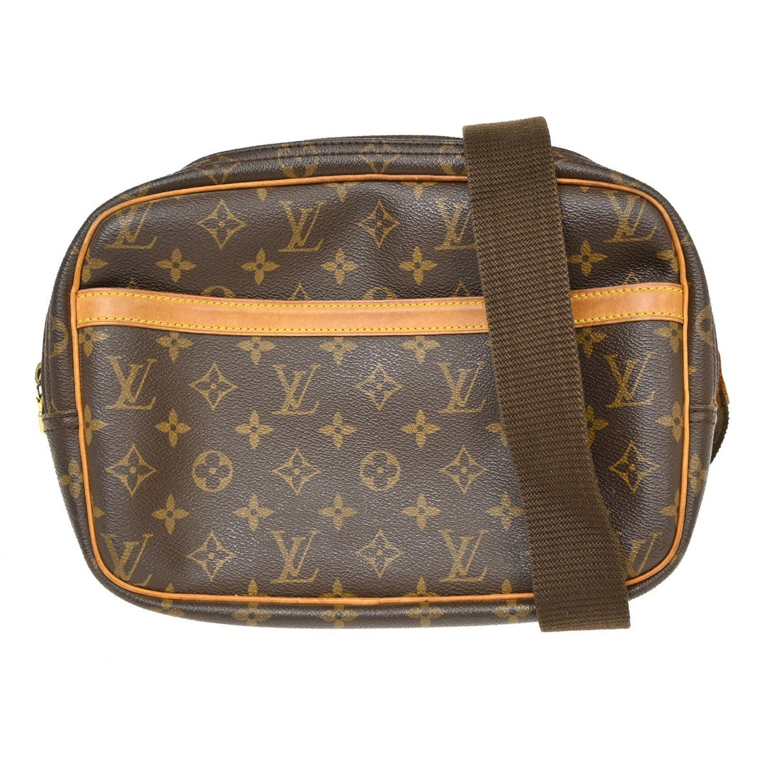 Louis Vuitton Reporter PM in Tela Monogram Marrone Vintage