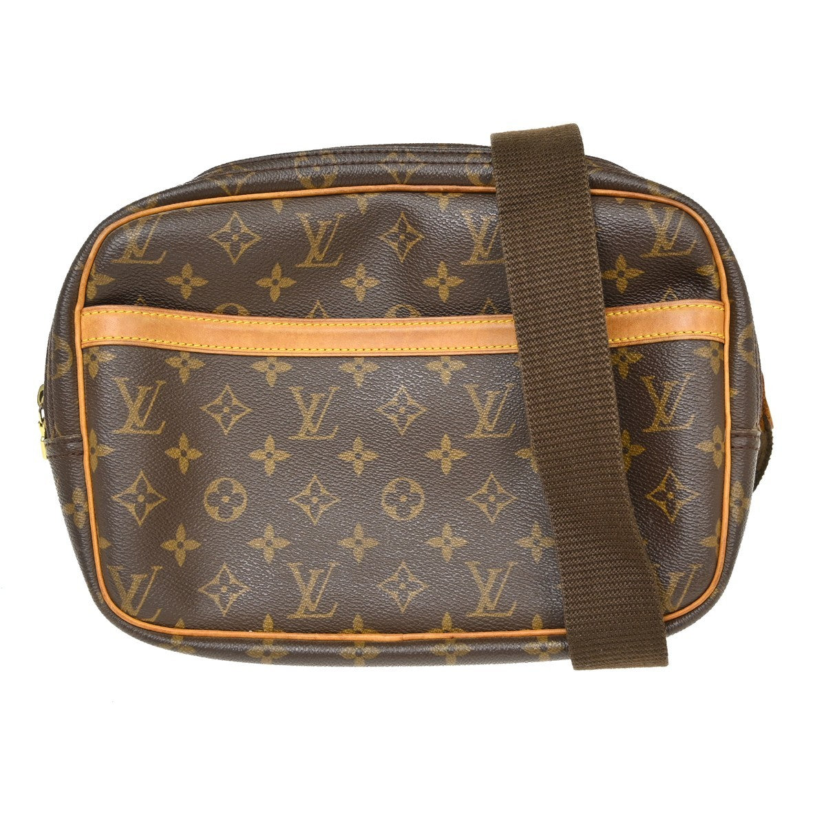 Louis Vuitton Reporter PM in Tela Monogram Marrone Vintage