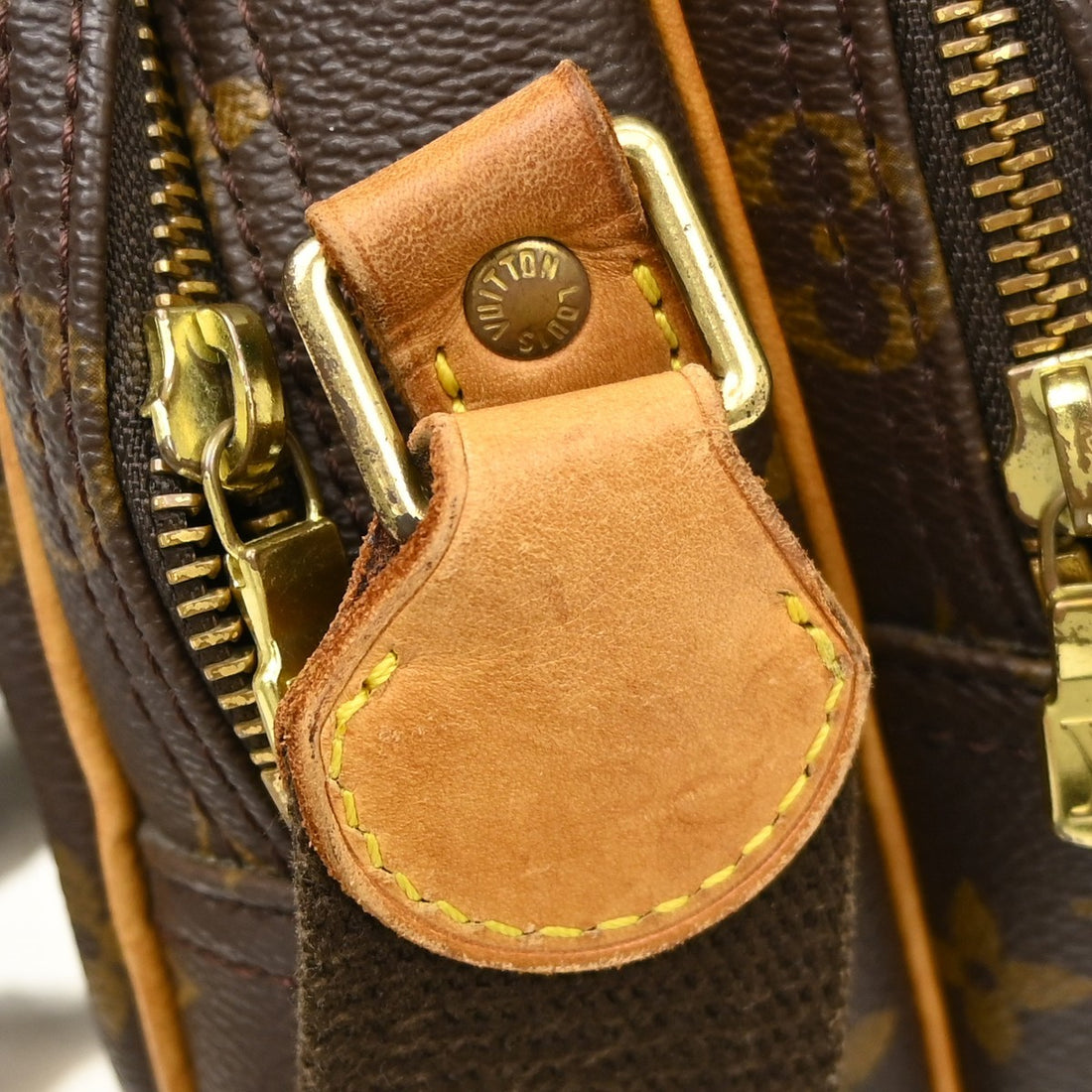 Louis Vuitton Reporter PM in Tela Monogram Marrone Vintage