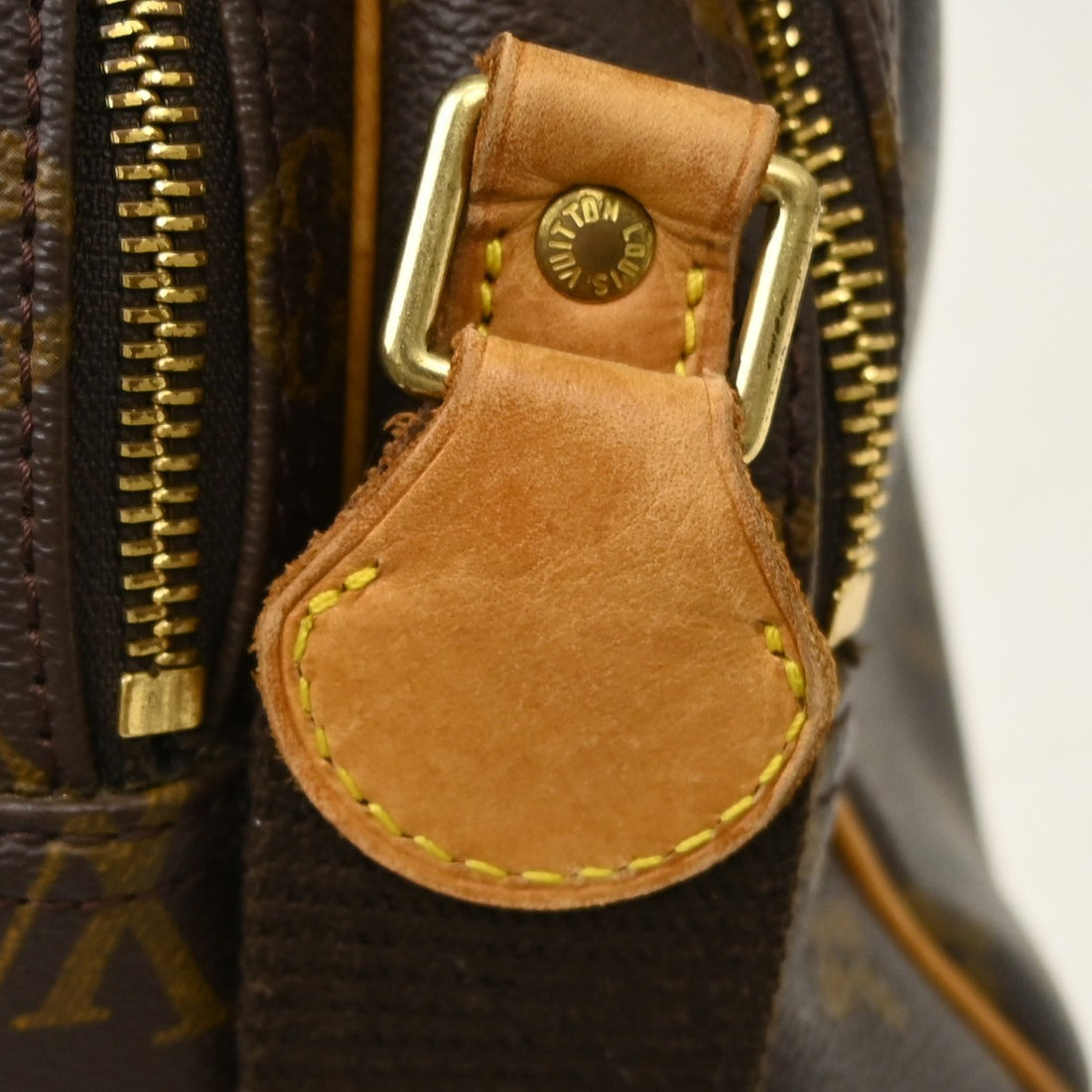 Louis Vuitton Reporter PM in Tela Monogram Marrone Vintage