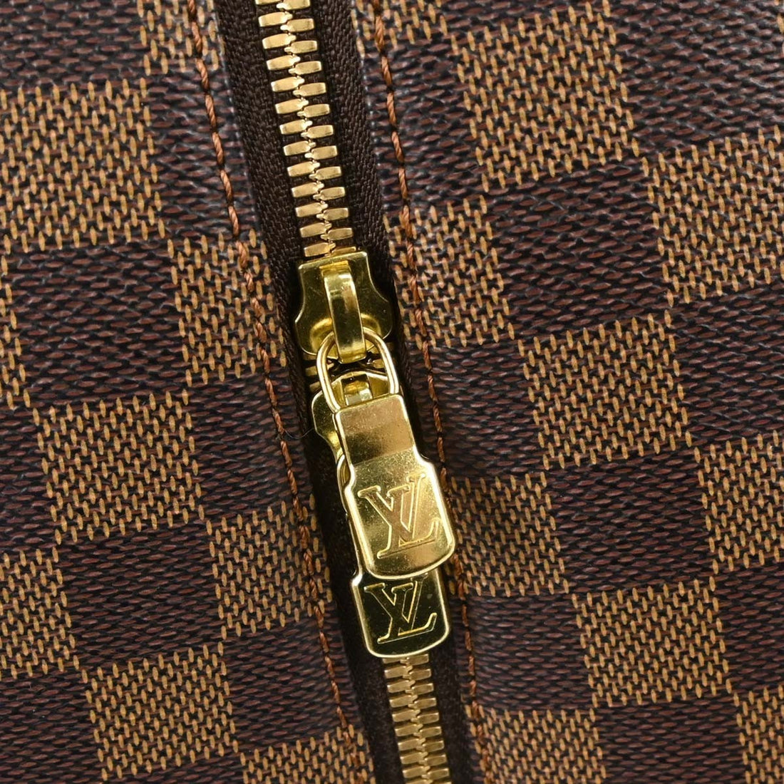 Louis Vuitton Rivera MM in Tela Damier Ebène Marrone Vintage