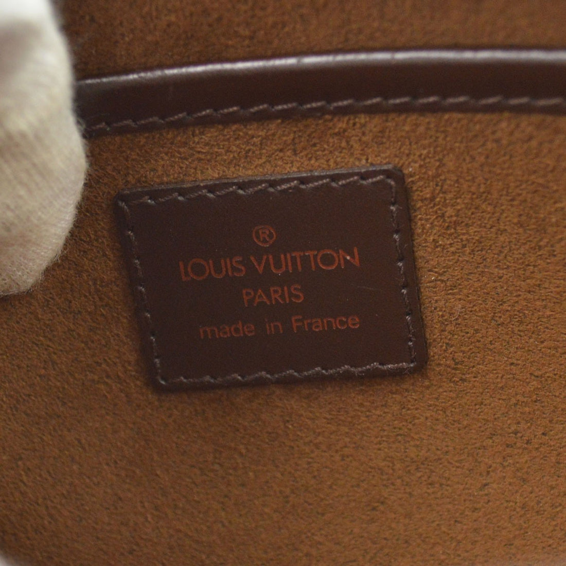 Louis Vuitton Saint Louis in Tela Damier Ebene Marrone Vintage