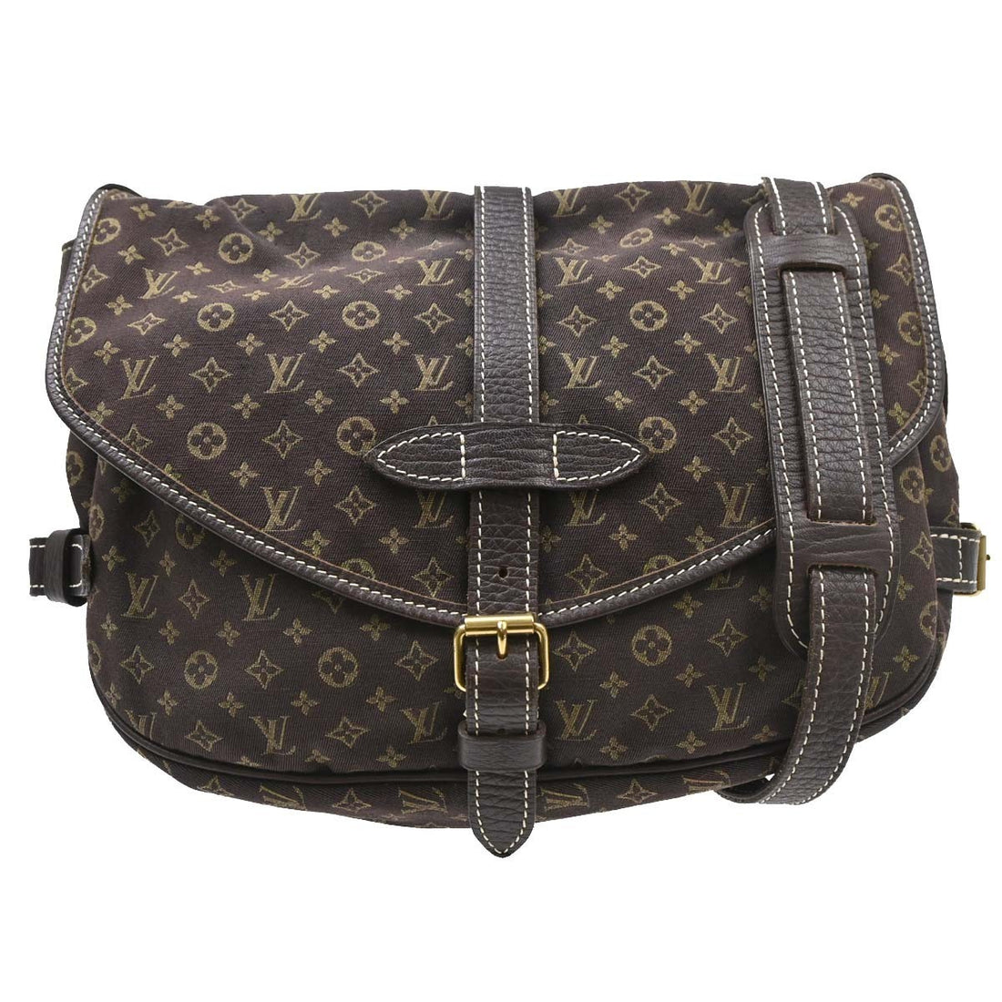 Louis Vuitton Saumur 30 in Tela Monogram Mini Lin Vintage