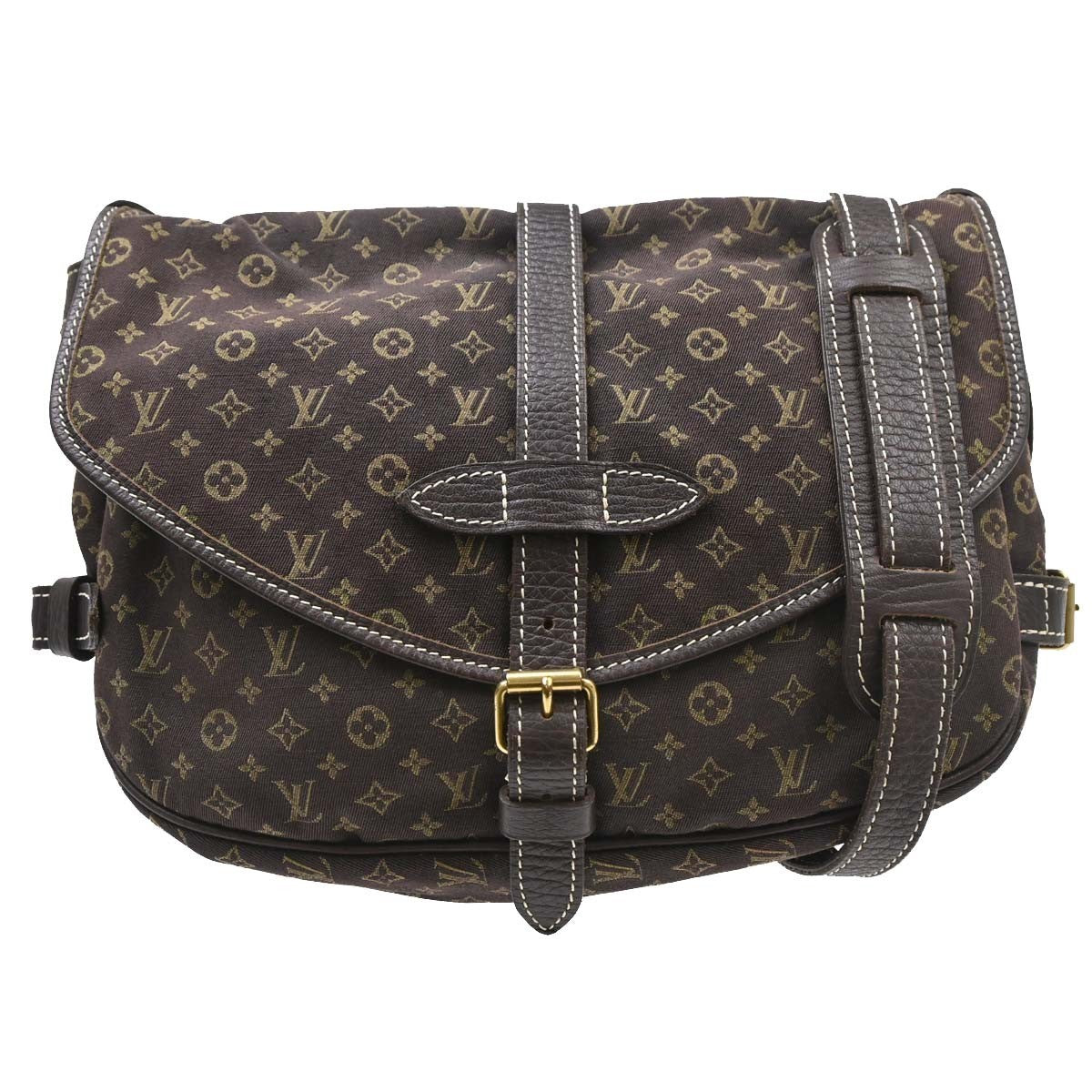 Louis Vuitton Saumur 30 in Tela Monogram Mini Lin Vintage