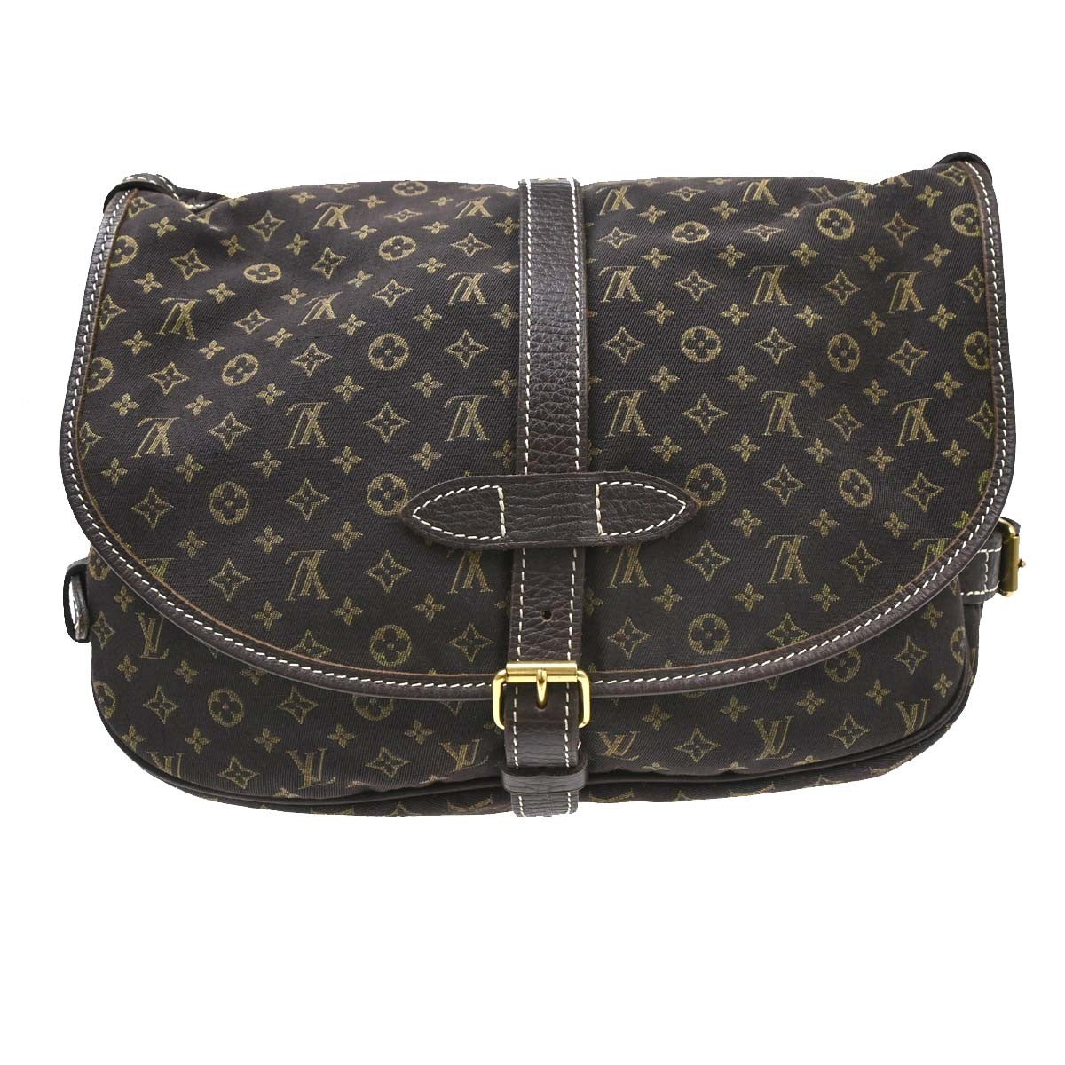 Louis Vuitton Saumur 30 in Tela Monogram Mini Lin Vintage – foto 2