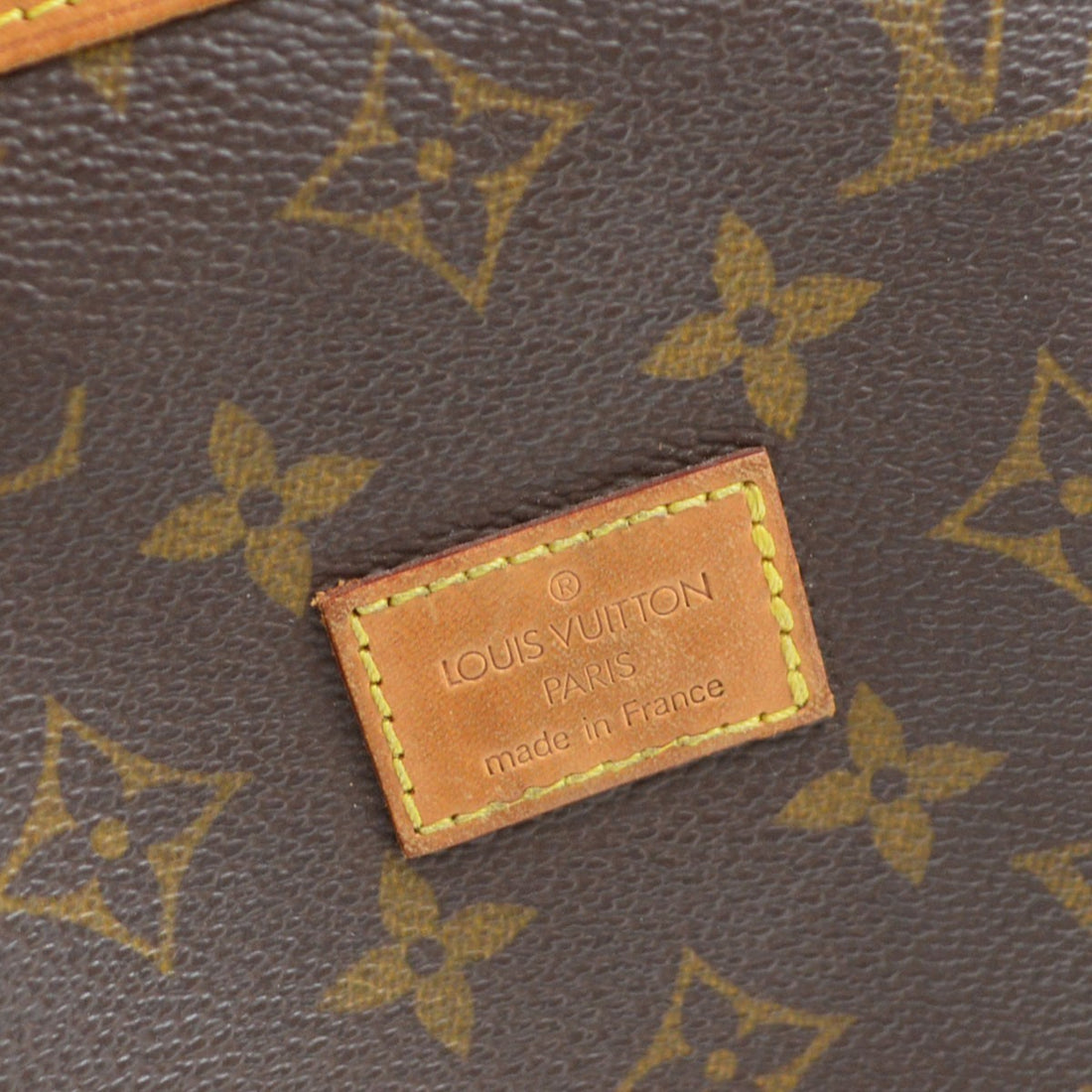 Louis Vuitton Saumur 30 in Tela Monogram Marrone Vintage