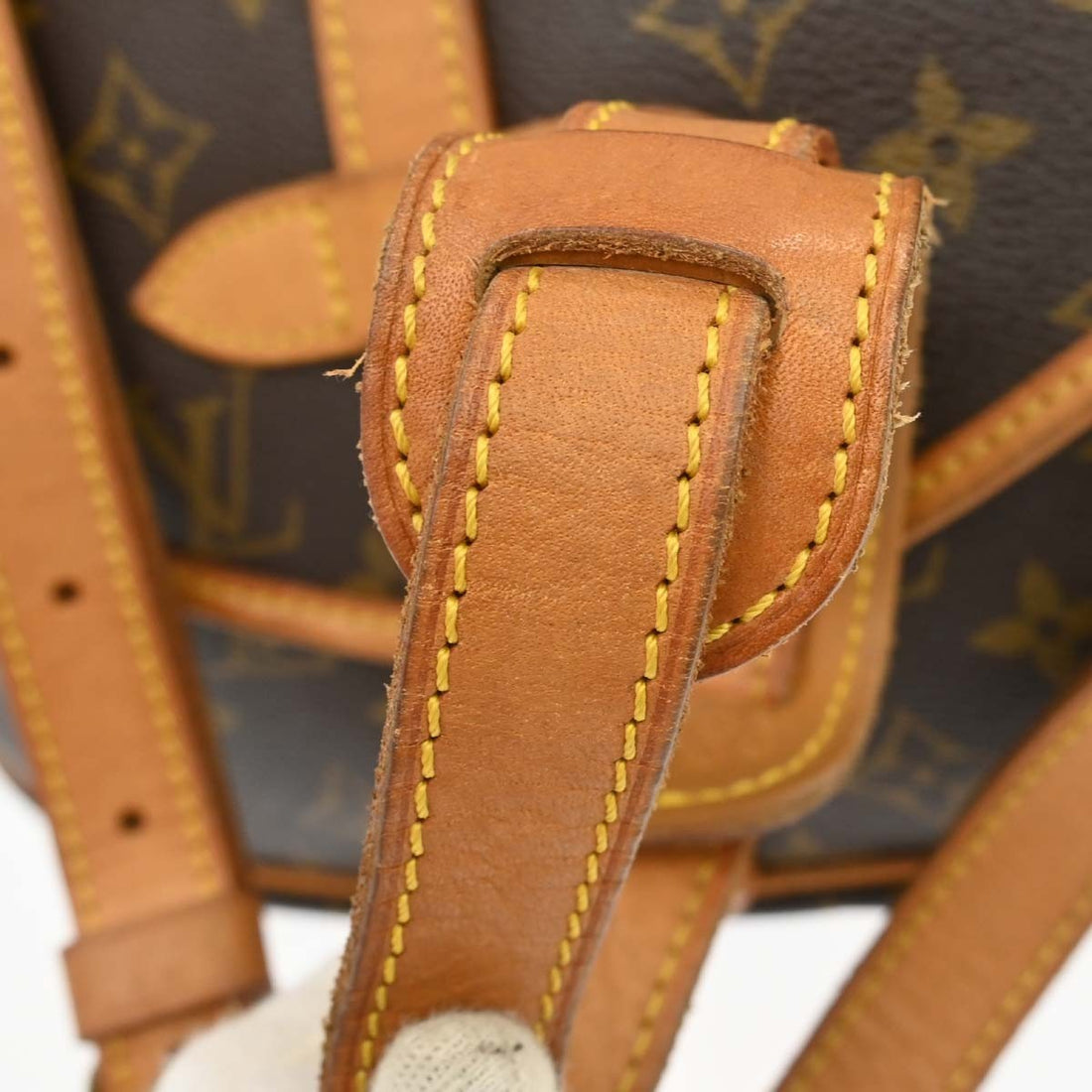 Louis Vuitton Saumur 30 in Tela Monogram Marrone Vintage