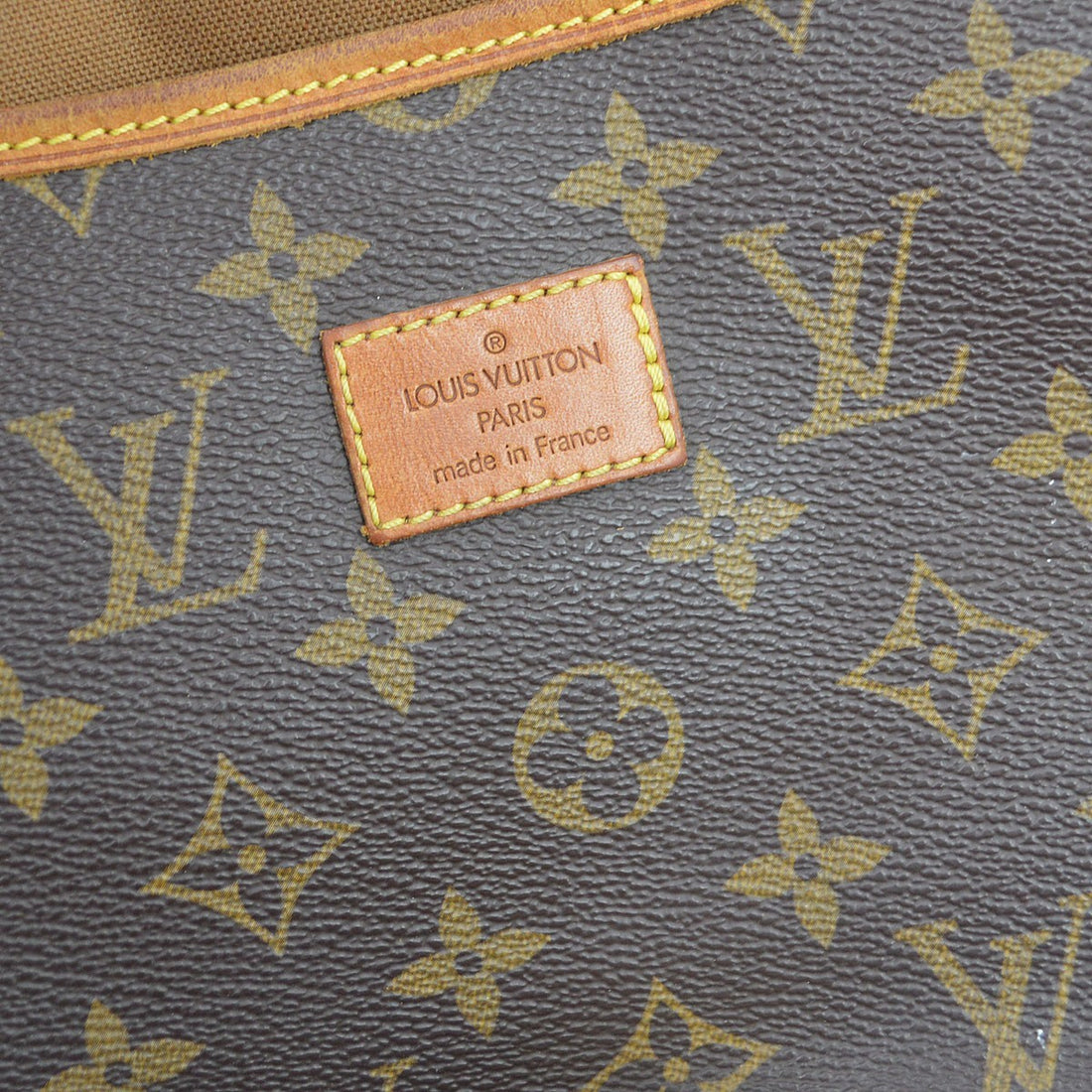 Louis Vuitton Saumur 35 in Tela Monogram Marrone Vintage