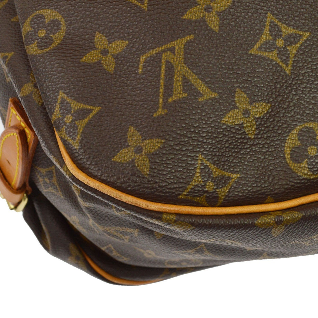 Louis Vuitton Monogram Saumur 35 Messenger Shoulder Bag Vintage